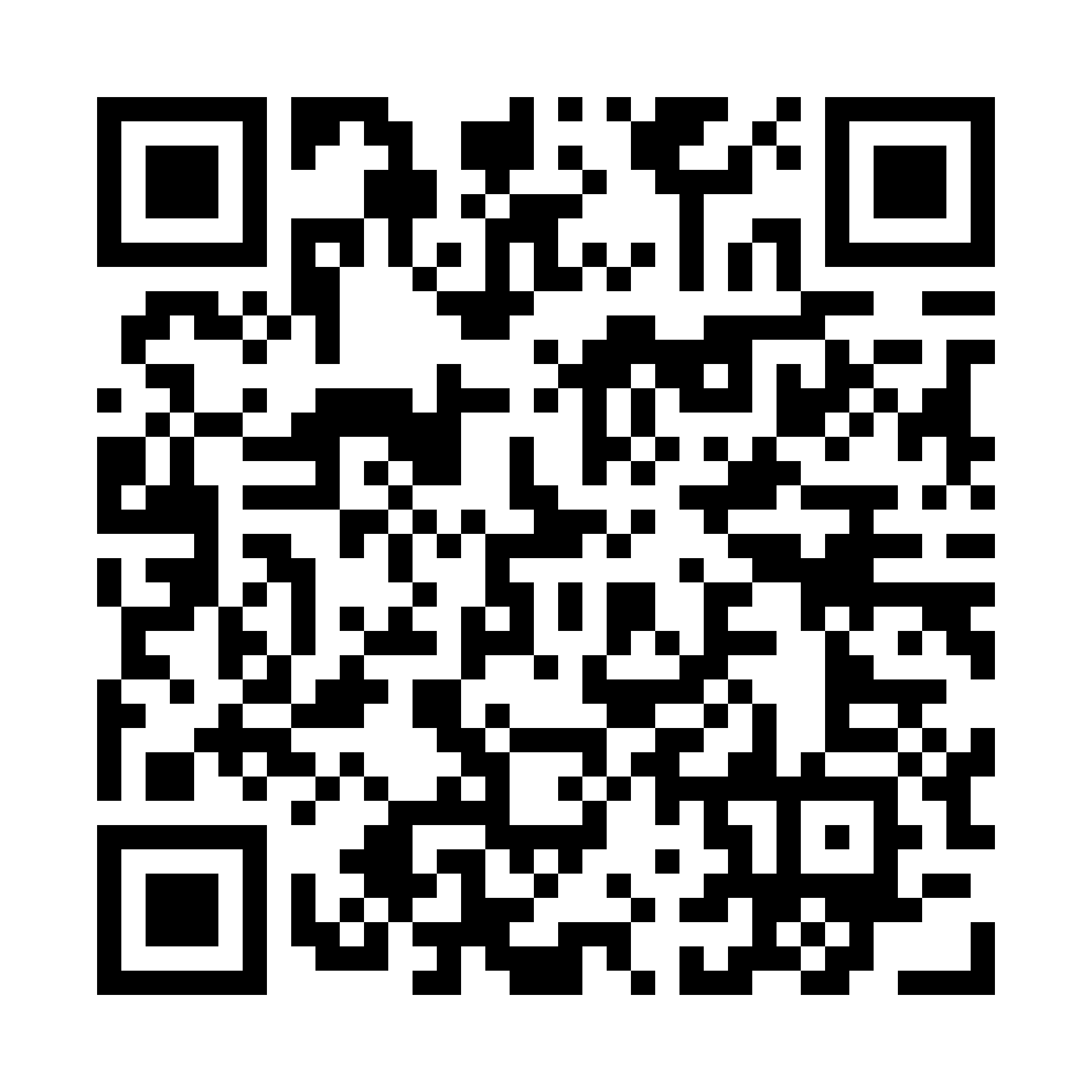QR code that opens the LA Party Lights 360 Instagram profile
